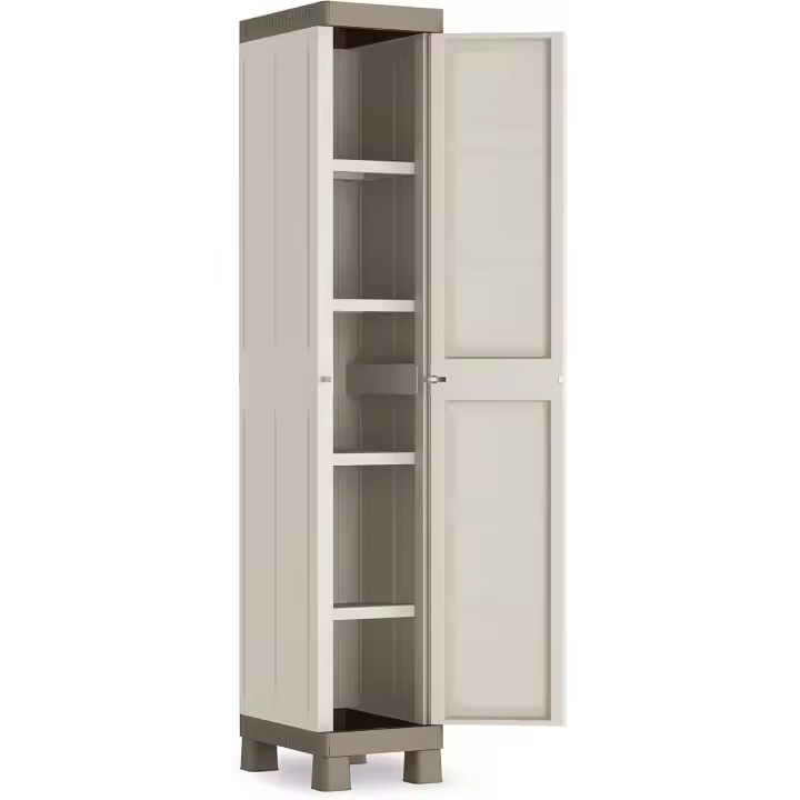 una Puerta, Polipropileno, Arena/Gris, 182 x 33 x 45 cm - 1