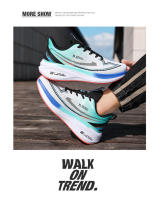 Nuevo spot zapatillas de deporte de malla transpirable de verano para hombres y mujeres casual ligero zapatos para correr de suela suave - details 12