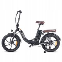 FAFREES F20 Pro Bicicleta Eléctrica Plegable, Freno de Doble Disco+SHIMANO de 7 Velocidades, Neumáticos de 20*3,0 Pulgadas, Velocidad Máxima de 25km/h, Batería de 36V 18Ah, Autonomía Máxima de 120-150 km en Modo de Asistencia, Negro - details 0