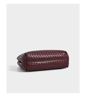 Nuevo Bolso de Mujer Tejido con Hebilla de Cuerda de Metal Bolso de Mano Portátil Retro - details 17