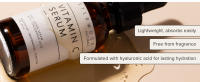 asterwood vitamin c lightweight, free from fragrance, formulated hyaluronic acid