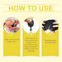 La cápsula para el cuidado del cabello con aceite de sésamo negro nutre, suaviza, repara la sequedad, el encrespamiento y suaviza el aceite esencial para el cuidado del cabello - details 3