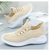 Zapatillas de running ligeras de malla con suela blanda para mujer, zapatillas deportivas informales huecas y transpirables - details 28