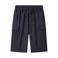 Pantalones Cortos Deportivos para Hombres CHAIFENKO Algodón Ligero y Versátil con Múltiples Bolsillos Moda de Verano Casual - details 3