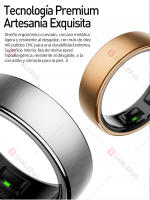 Anillo Inteligente SANLEPUS R10 - Monitor de Salud para Frecuencia Cardíaca + Oxígeno en Sangre |   Carga inalámbrica, 5ATM y batería con autonomía de 7 días |   Parejas, Deportes y Salud General - details 3