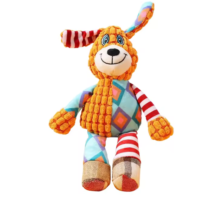 Juguete de Dentición de Peluche para Perros Estilo Zorro Elefante Ideal para Mascotas Aggressivas - 1