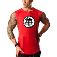 Camiseta de Algodón para Fitness Muscleguys Estampado de Tortuga Anime - details 8