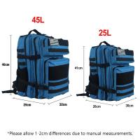 Mochila Táctica para Acampar y Viajar Militar de 25L 45L Negra Deportes al Aire Libre con Correa Ajustable y Capacidad de 20-50 Litros Material de Nylon Fabricada en China - details 1