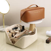 Bolsa De Cosméticos Para Viaje Organizador De Negocios Para Hombres Bolsa Portátil Impermeable De Poliéster Con Cierre De Cremallera Para Maquillaje Y Aseo Mujer - details 15