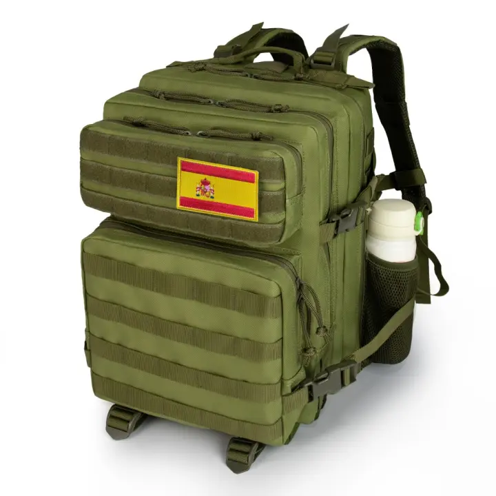 Mochila táctica de 35l para viajes al aire libre, impermeable, para escalada, camping, senderismo, caza - 1