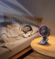 Ventilador Silencioso Potente Refrigeración de Funcionamiento Inclinación Variable de 360° - details 2