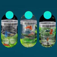 Caja de incubación flotante con ventosa, incubadora de pecera de plástico desmontable, caja de cría de Guppy semitransparente - details 4
