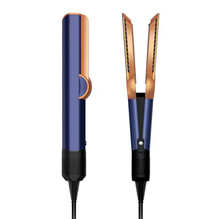 Secador de Cabello Alisador 2-en-1 Plancha Plana con Calentamiento de Iones Negativos para Un Peinado Rápido y Duradero en Hogar y Salón - 1