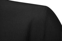 Camisa de manga larga con botones para hombre, camisa informal de negocios, Color sólido, cómoda, Social, Oficina, blusa blanca y negra, moda de otoño - details 30