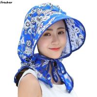 Gorra de Sol con Borla Ancha Protección UV para Mujeres Gorra de Playa Floral - details 5