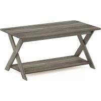 Furinno Simpliste Morne Centro Avec Croisée, Blanco - details 5