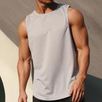 Summer Gym Tank Top Men Mesh Clothing Quick Dry Bodybuilding Sleeveless T Shirt Fitness Singlets Basketball Sports Muscle Vest - details 14