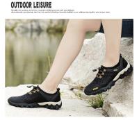 2025 zapatillas de tenis informales para hombre, zapatos de malla transpirables a la moda de verano, calzado de senderismo antideslizante para hombre, zapatillas para escalar y senderismo - details 8
