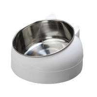 Cuenco de comida para perros, Base antideslizante, doble cuenco, respetuoso con el medio ambiente, para cachorros, gatos y perros - details 0