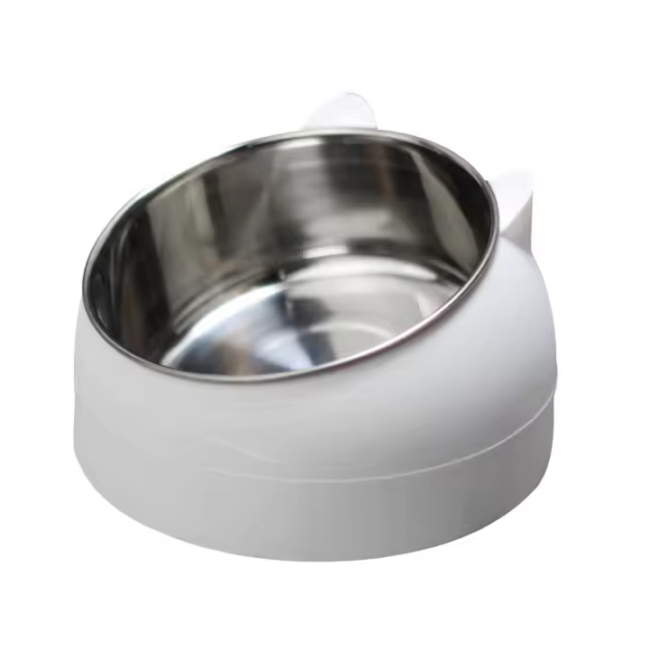 Cuenco de comida para perros, Base antideslizante, doble cuenco, respetuoso con el medio ambiente, para cachorros, gatos y perros - 1
