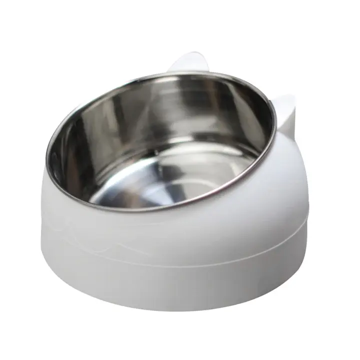 Cuenco de comida para perros, Base antideslizante, doble cuenco, respetuoso con el medio ambiente, para cachorros, gatos y perros - 1