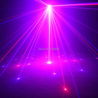 Proyector de Patrones Grandes ESHINY Mini R Blue Láser para Baile Disco Fiesta de Navidad con Luces de Escenario DJ Iluminación de Luz T25D3 - details 2