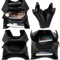 Bolso Cruzado de cuero para Mujer, Bandolera de 3 Capas de gran capacidad, Estilo Vintage, de diseñador, 2022 - details 7