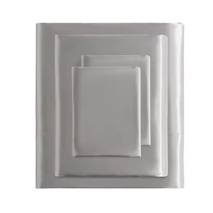Juego de Sábana de Algodón de Seda Fresco 3 Piezas Suaves y Acogedoras Cubierta de Cama Ultra Suave - 1