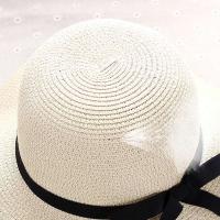 Gorra de Playa con Protección UV de Verano 2018 Gorra de Pana con Borla Ancha para Mujeres - details 2