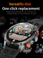 Reloj inteligente para hombre, Bluetooth, llamada, Control de música, pantalla completamente táctil de 1,7 pulgadas, Monitor de salud, asistente de voz, recordatorio de Whatsapp, rastreador de Fitness para Android IOS - details 4