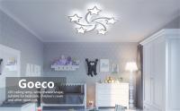 Goeco LED Moderno Nórdico Brillo de 6700LM Blanco 65*65*9.5 CM Iluminación Decorativa Eficiente en Energía - details 0