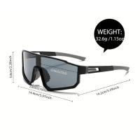 Gafas de ciclismo de gran tamaño para hombre, gafas de sol con revestimiento colorido a prueba de viento para bicicleta, deportes al aire libre, motocicleta - details 1