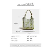 Ari fly nicho de punto bolso diseñador original bolso de hombro bolso de mano portátil nuevo bolso de cubo de las mujeres volando bolso tejido grueso - details 2