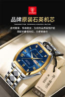 Reloj suizo nuevo para hombre, reloj de cuarzo con forma de barril de vino luminoso a prueba de agua. - details 5