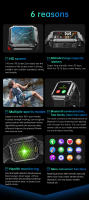 Reloj inteligente con pantalla completamente táctil de 1,96 pulgadas y auriculares Bluetooth TWS 2 en 1 - details 1