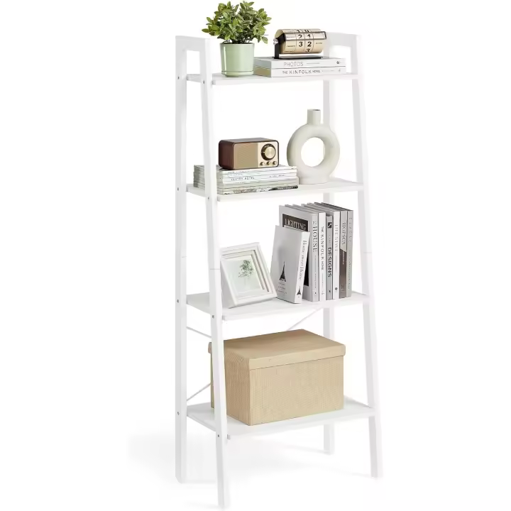 Estantería de 5 Niveles Librería Industrial Fácil de Montar Para Sala, Dormitorio, Cocina - 1