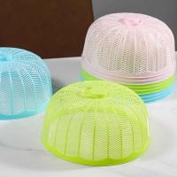 Herramientas de cocina de mesa de plástico circular a prueba de mosquitos, cubierta de malla para alimentos, picnic, fiesta de barbacoa, 1 pieza. - details 5