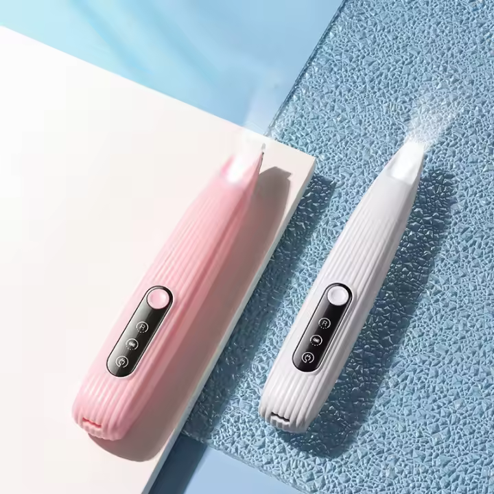 Recortadora de patas para mascotas con luz LED, afeitadora recargable de 500 mAh para perros/gatos, afeitadora impermeable para mascotas para el cuidado del pelo de perros, gatos, patas, ojos, orejas, cara - 1