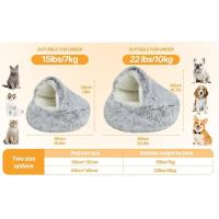 Cama Suave y Cálida para Mascotas Nido de Abrazo de Donut para Gatos y Perros - details 4