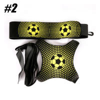 Pelota de fútbol ajustable para entrenamiento de habilidades, banda de malabares para práctica en solitario, cinturón elástico auxiliar circular, equipo de entrenamiento de patadas de fútbol - details 3