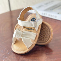 Sandalias De Verano Para Bebés Niñas Y Niños Con Lazo De Flor Y Suela Antideslizante Cómodas Y Transpirables Para Playa Y Exterior - details 4