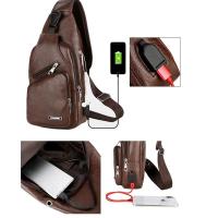 Bolsos cruzados para hombre, bolso de pecho para hombre, bandolera de diseñador, bandoleras de piel, paquete Diagonal, nueva mochila de viaje 2025 - details 7