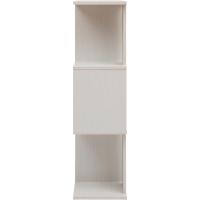 Estantería decorativa/estantes flotantes/Estantería de madera/Estantería con 4 estantes, oficina,modular, sala de estar, biblioteca - Display Shelf SRK-W3 - Marrón ceniza - details 35