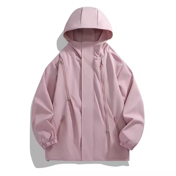 Chaquetas de hombre y mujer, cortavientos impermeables, estilo exquisito, exterior, primavera y otoño. - 1