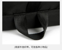 Mochila de moda urbana para hombres Mochila enrollable plegable premium Mochila de viaje al aire libre Mochila informal para hombres - details 27