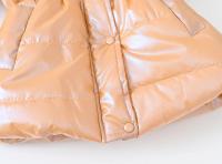 Manténgase abrigado y parece con estilo: chaqueta térmica con capucha para niña con acolchado alternativo de plumón para invierno - details 45
