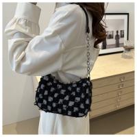 Bolso de mezclilla con gradiente de moda para mujer, bolso de hombro de gran capacidad con estrella, bolso ligero con cremallera, bolso de moda - details 5