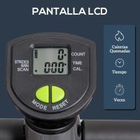 Máquina de Step Stepper Fitness en Casa para Escaleras con Pantalla LCD Manillar y Pedales Antideslizantes Equipo de Ejercicio para Gimnasio Oficina 55x44x108 cm - details 11