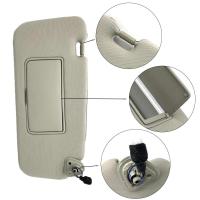 Nissan Murano 2009, 2010, 2011, 2012, 2013, 2014 Parasol interior con espejos beige claro parasoles grises izquierdo y derecho - details 10
