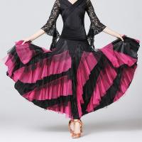 Elegante Vestido de Baile de Salón Moderno Vestido Corto con Bailout de Vals 6 Colores Disponibles - details 4